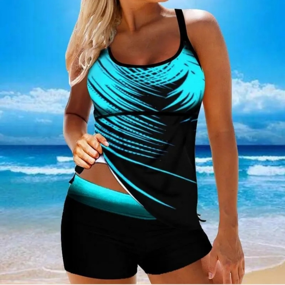 Backless Tankini Swimwear